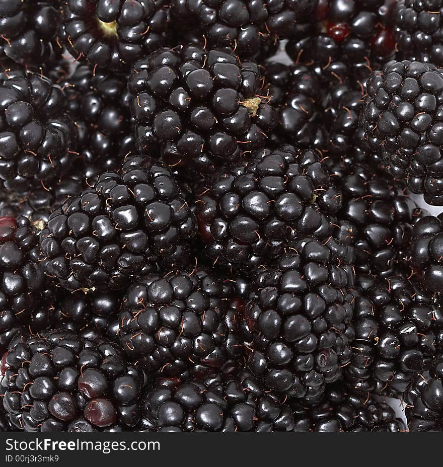 Background from Blackberries