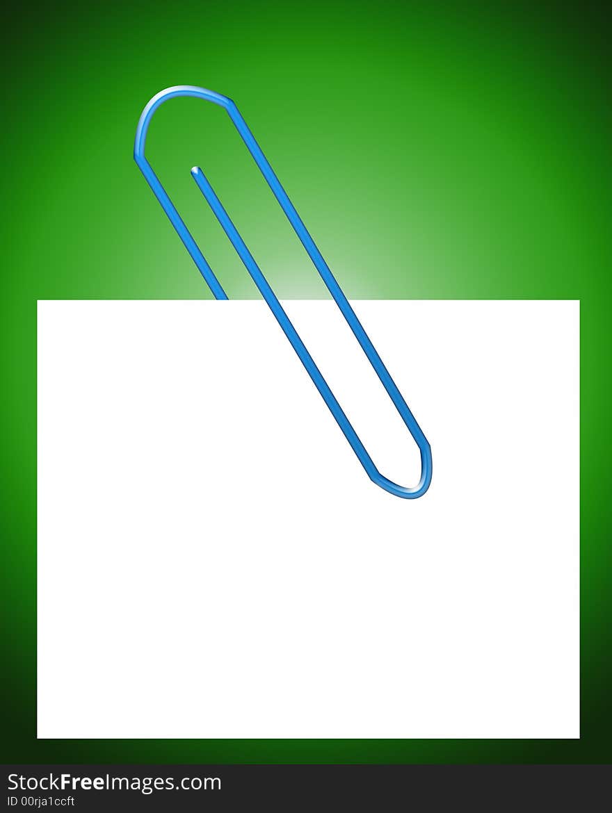 Paperclip With Note 25