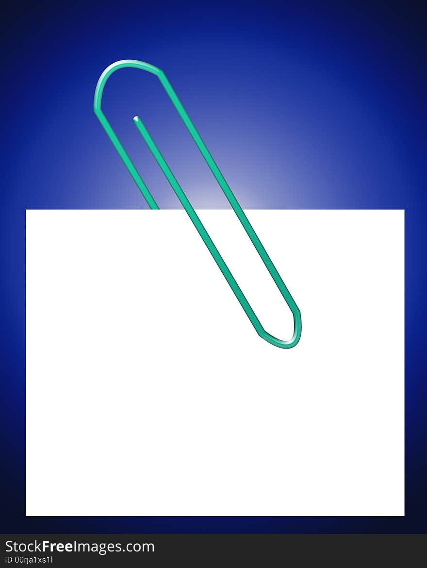 Paperclip With Note 26