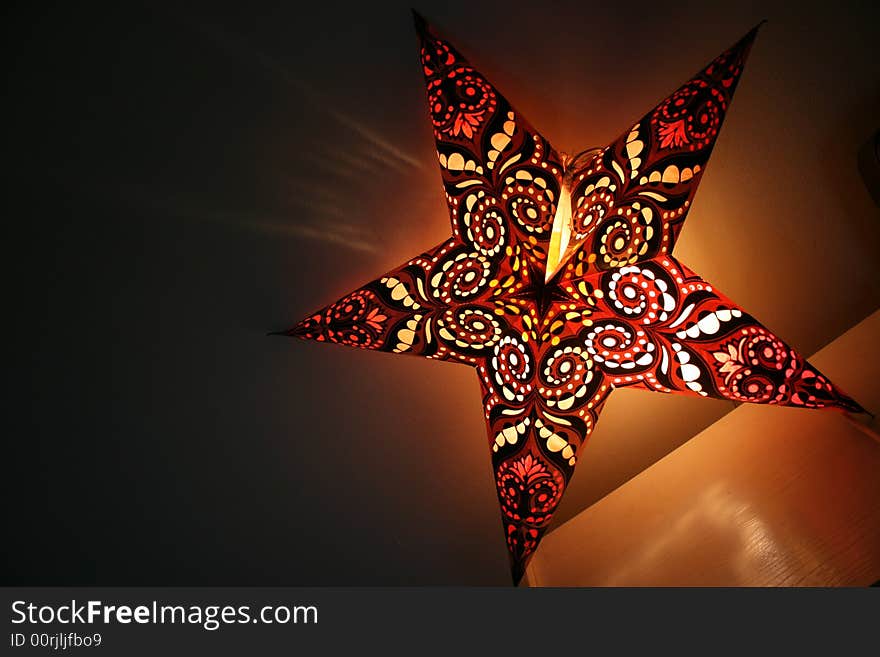 Indian Star-shaped Lamp