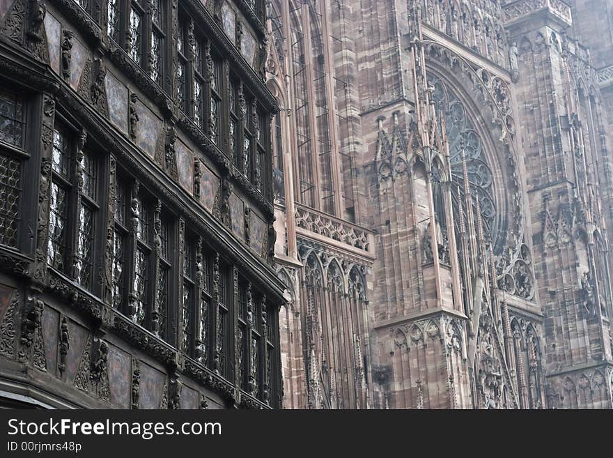 Amazing historical Architecture of Strasbourg, France. Amazing historical Architecture of Strasbourg, France