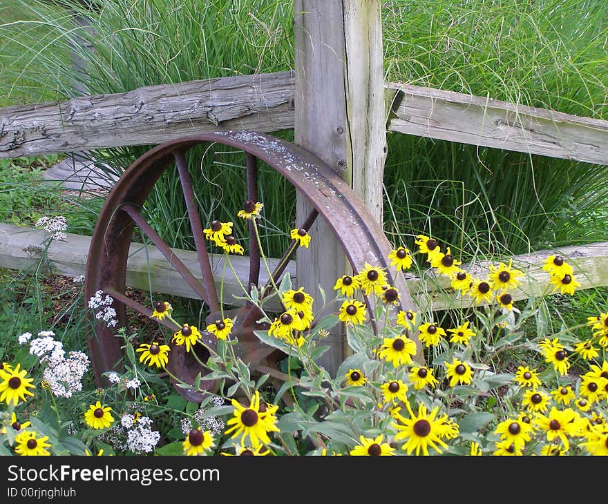 Corner fence