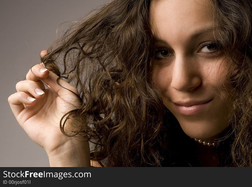 Young girl portrait