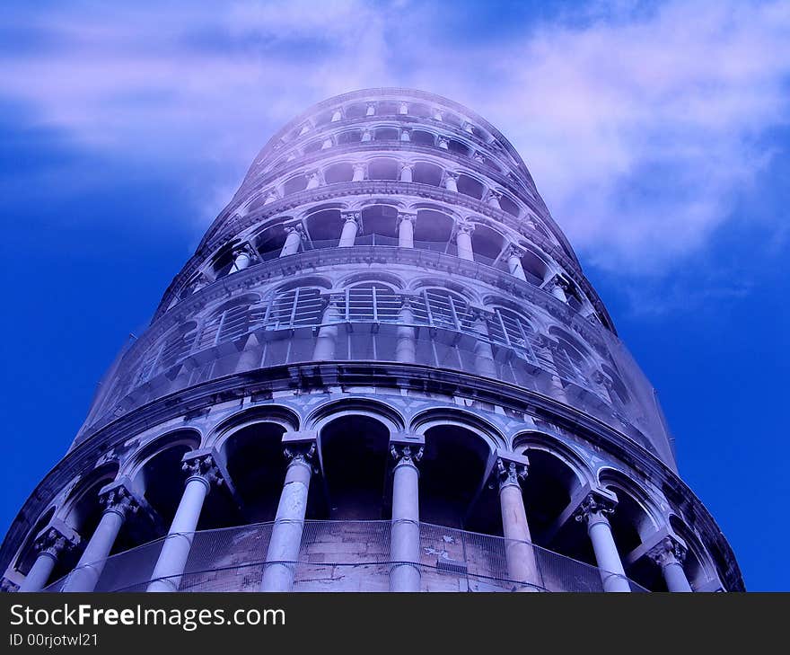 The Tower of Pisa (La Torre di Pisa) is the campanile, or freestanding bell tower, of the cathedral of the Italian city of Pisa