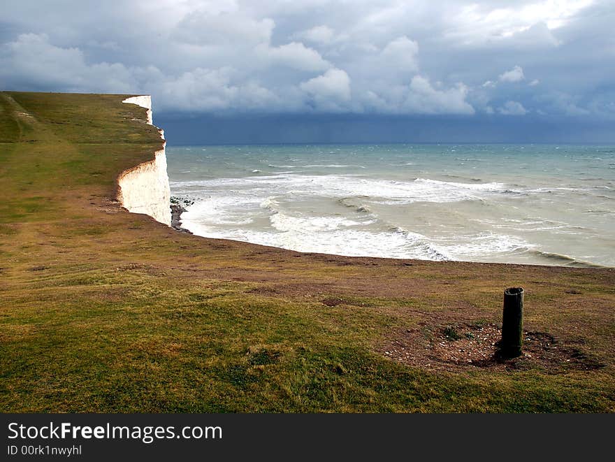 White cliffs of Beachy Head, UK, September 2007. White cliffs of Beachy Head, UK, September 2007