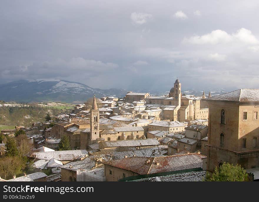 Urbino, the first day of spring 2007