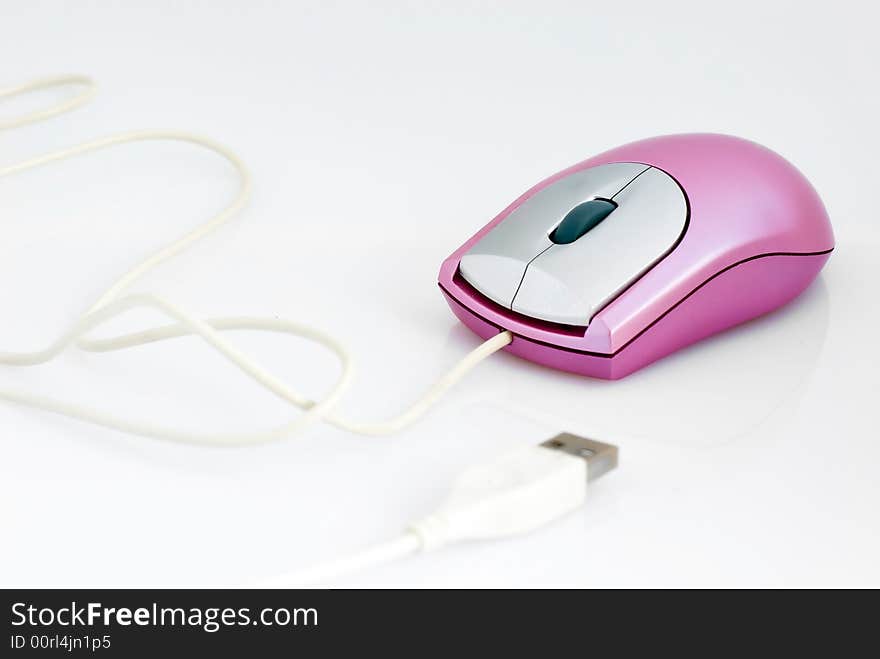 Pink mouse