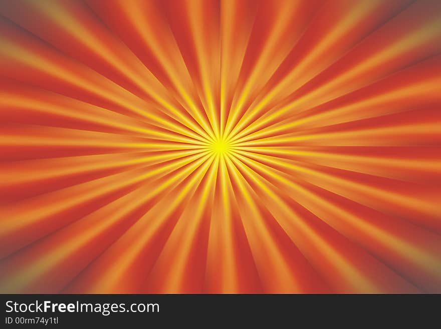 Abstract radiant shiny red background. Abstract radiant shiny red background