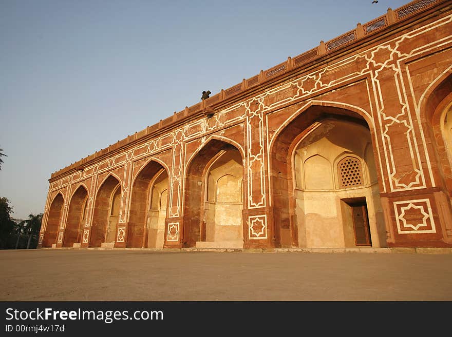 Arches at Humayun Tomb, Delhi