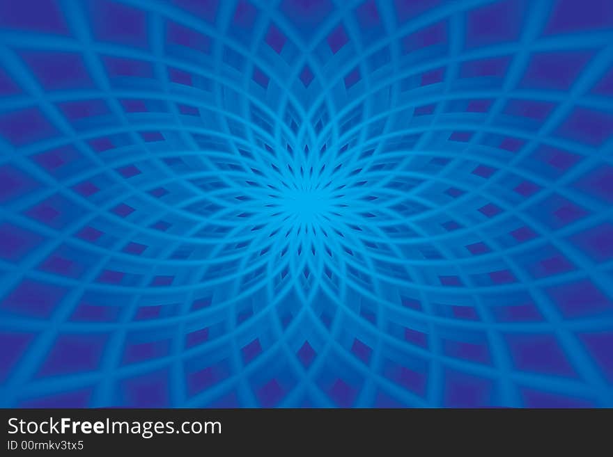 Abstract radiant shiny blue background. Abstract radiant shiny blue background