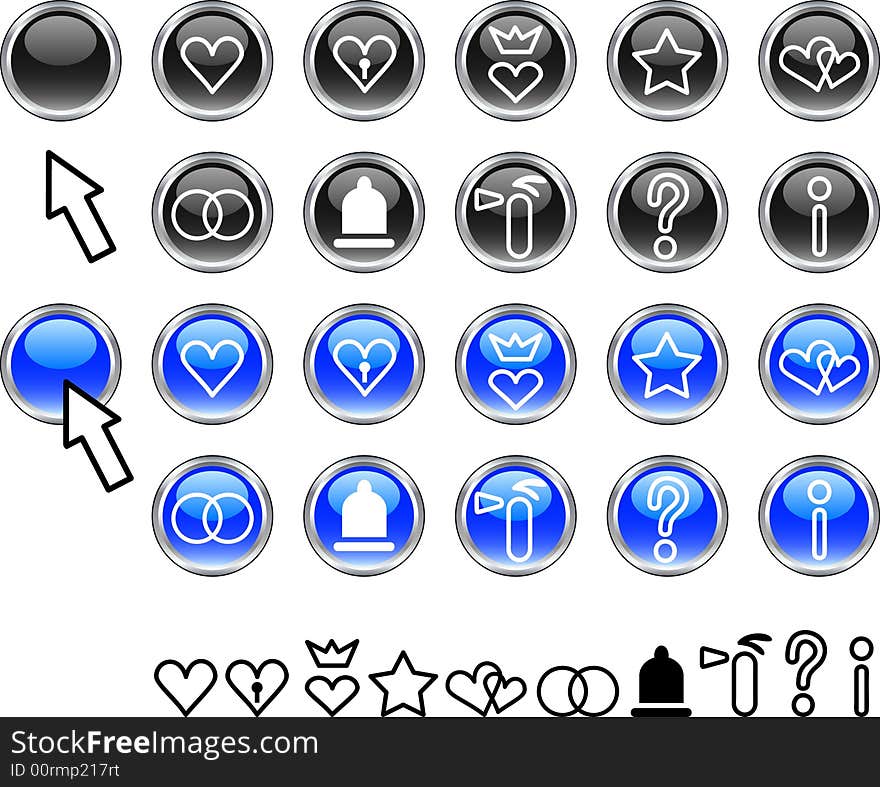 Set Of Icons.