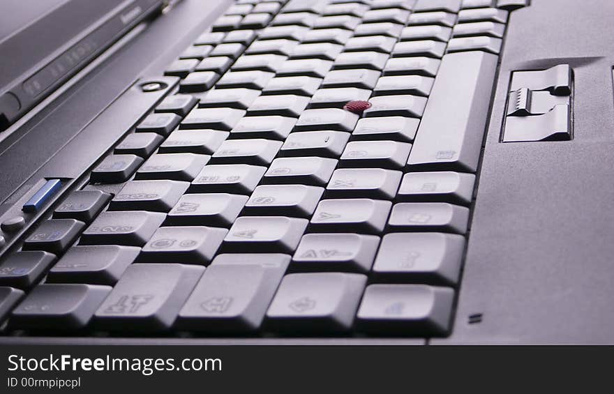 Keyboard with the background light