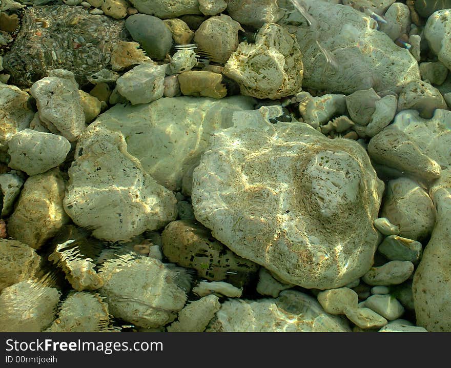 Sundown on black sea. Light in water. Sundown on black sea. Light in water.