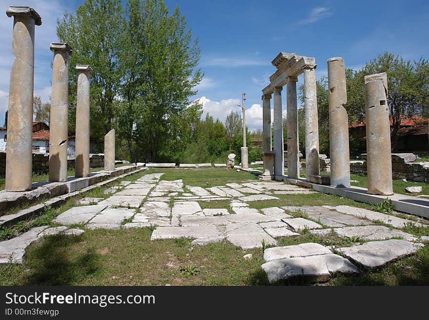 First bourse building in the world, in kütahya, turkey