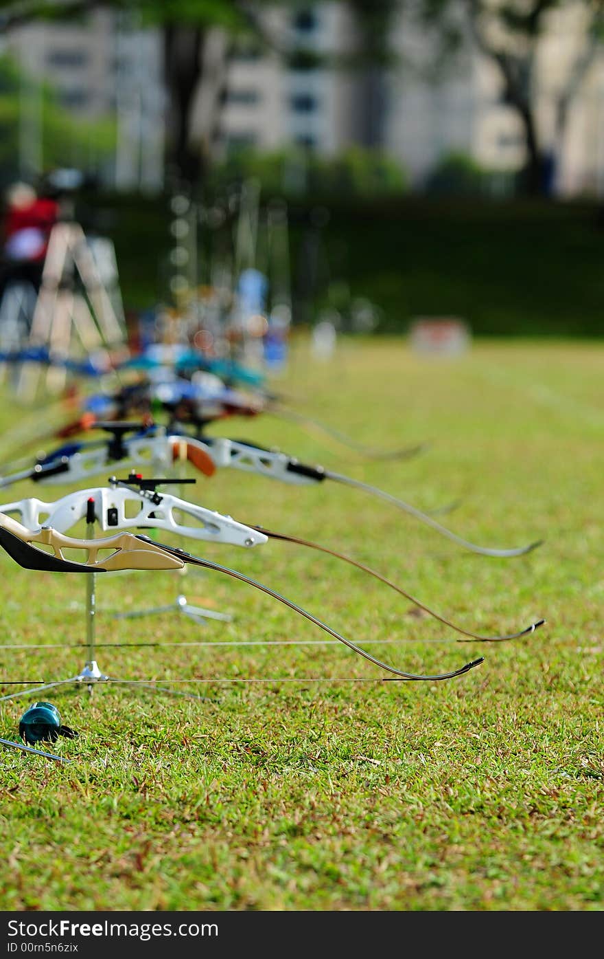 Bows On Ground