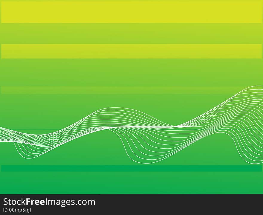 Abstract Background, Stylized Waves