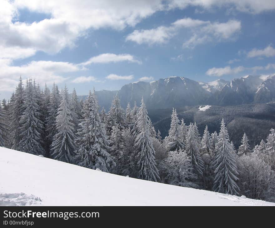 A trip on the romanian mountains. A trip on the romanian mountains