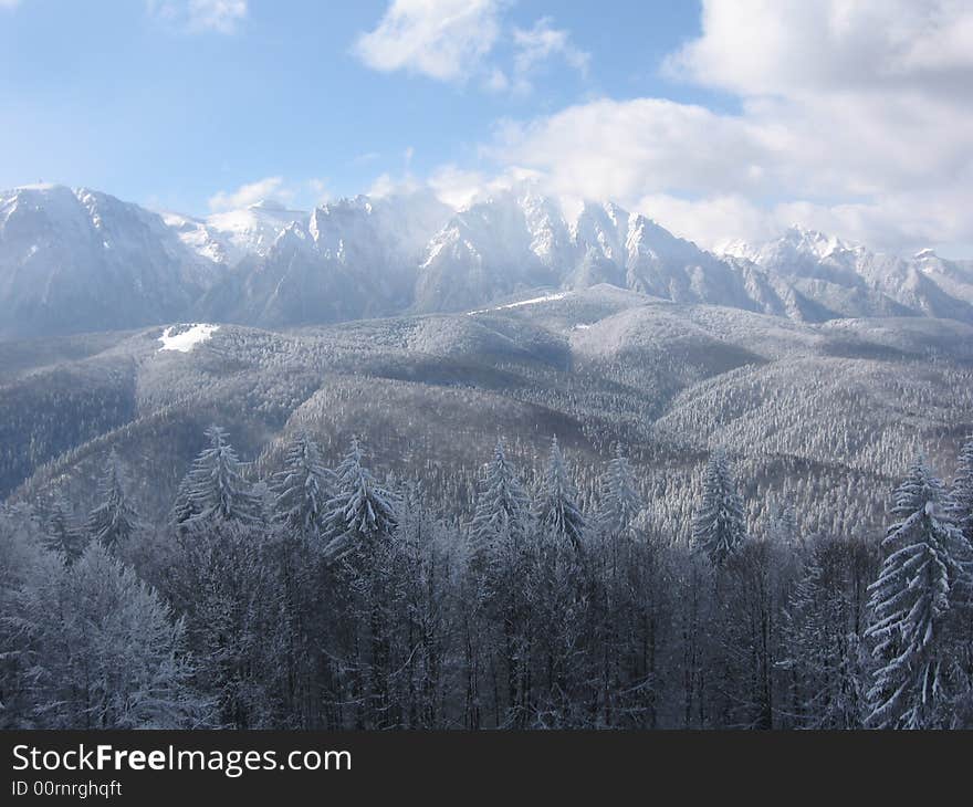 A trip on the romanian mountains. A trip on the romanian mountains