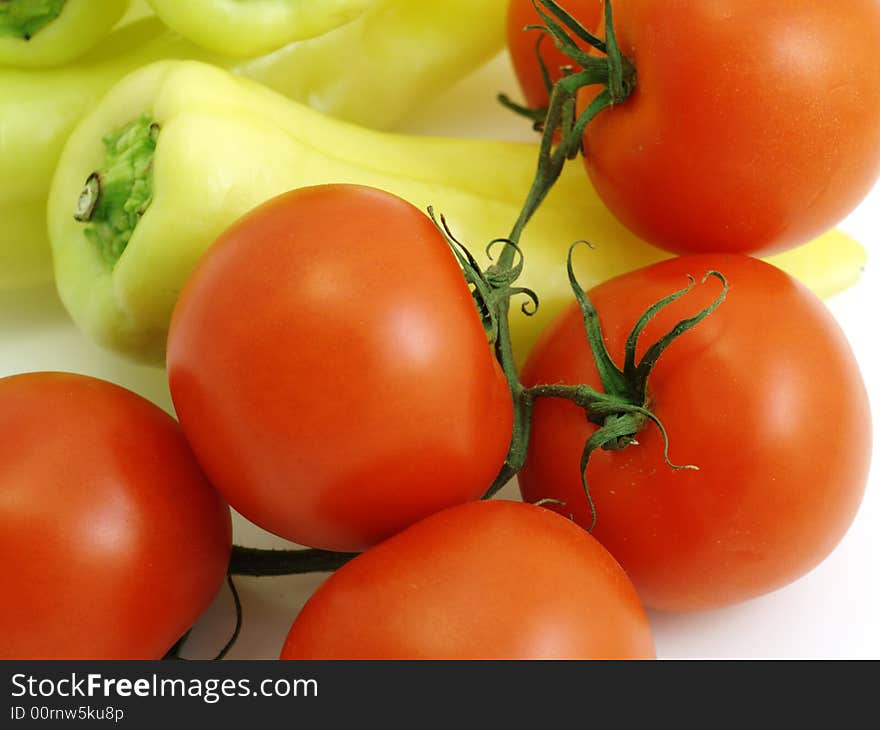 Vegetables close-up