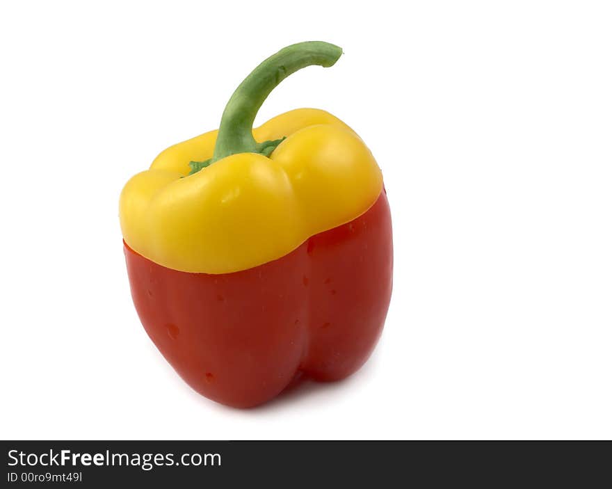 Red and yellow pepper