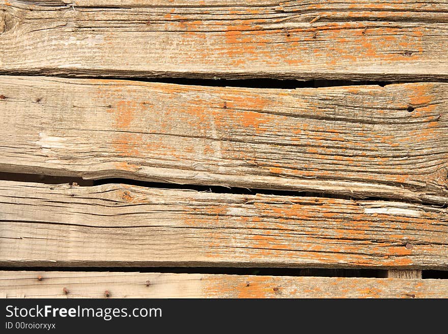 Abstract detail of the side of an old farm shed. Abstract detail of the side of an old farm shed