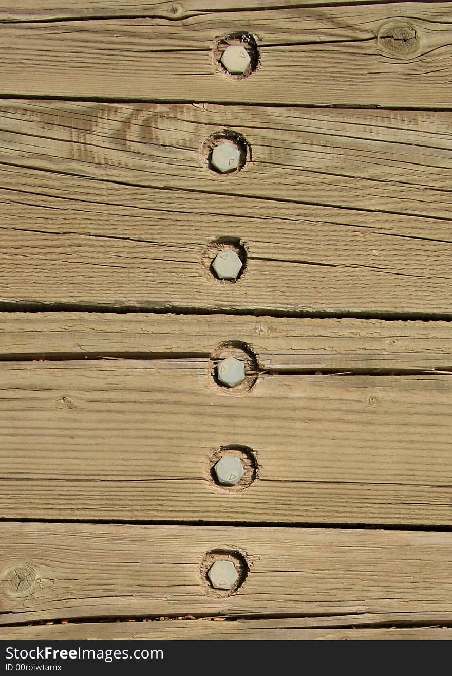 Abstract detail of the top of a wooden picnic table. Abstract detail of the top of a wooden picnic table