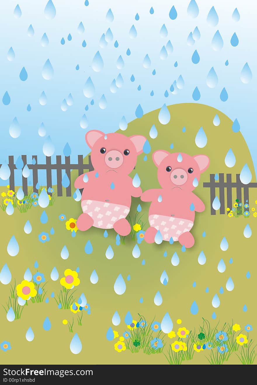 Pigs In Rain