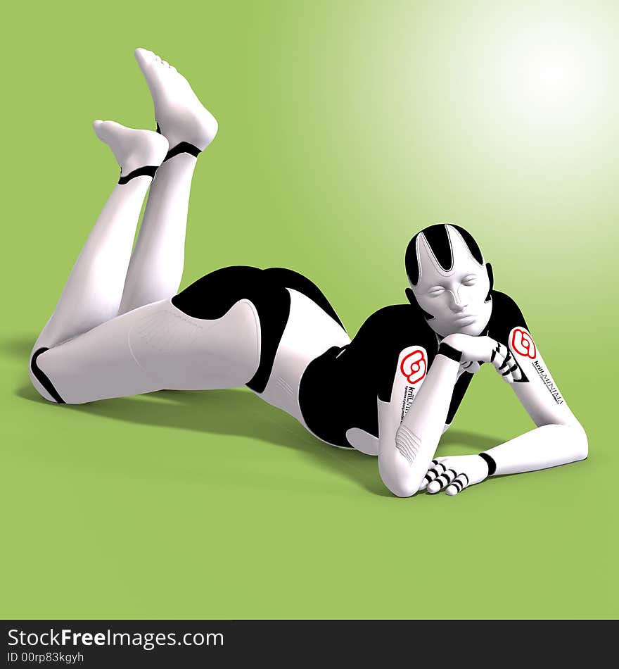 Sexy female android or robot
With Clipping Path. Sexy female android or robot
With Clipping Path