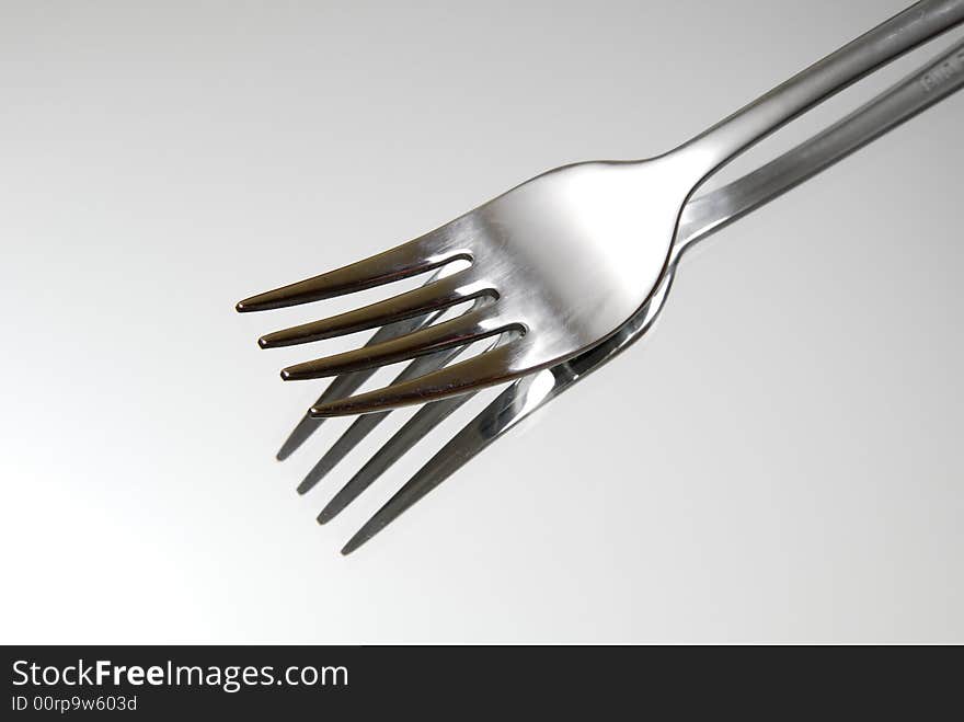 Fork on a mirrow