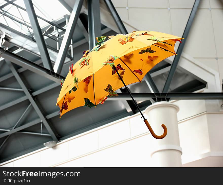 Flying Umbrella