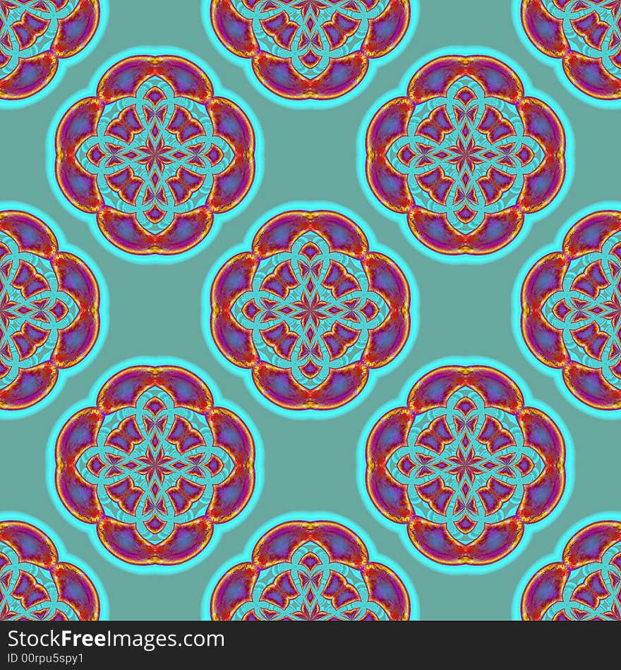 Abstract seamless repeat pattern