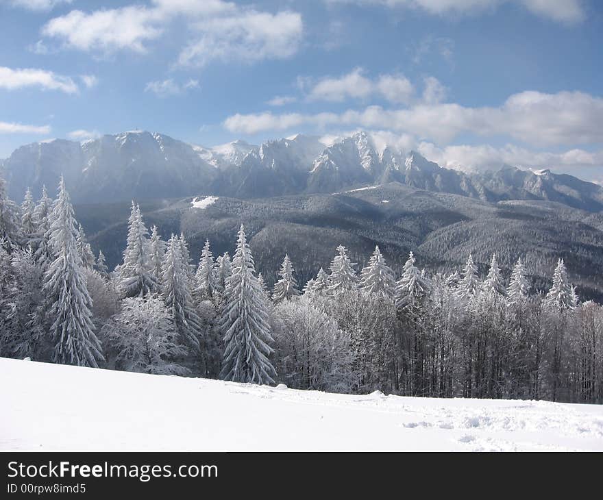 A trip on the romanian mountains. A trip on the romanian mountains