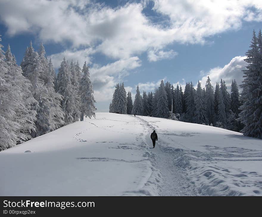 A trip on the romanian mountains. A trip on the romanian mountains