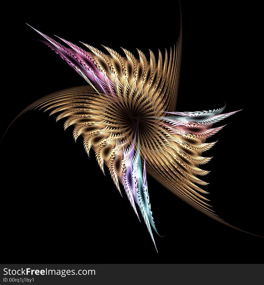 Feathered Wings Spiral