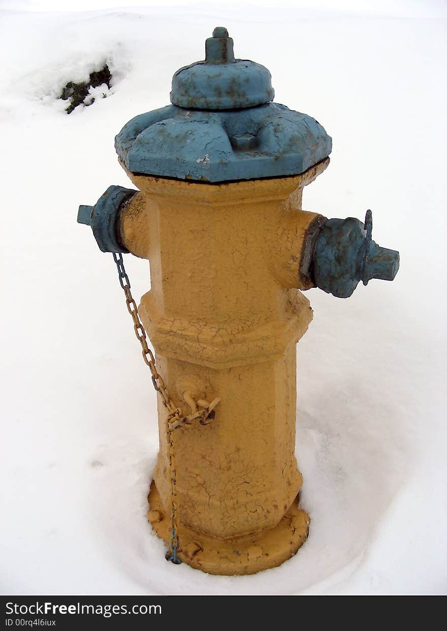 At least the fire hydrant got shoveled out of the snowbank.