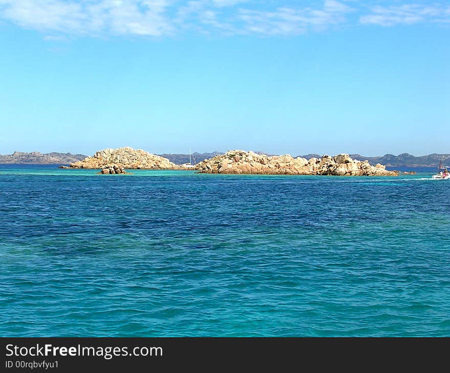 Sardinia blue sea