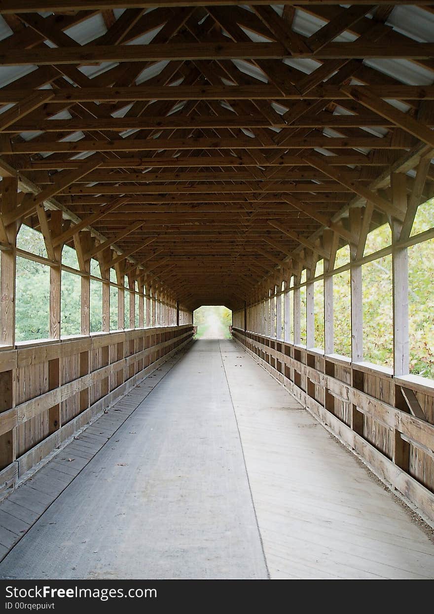 Shot taken at Covered Bridge in Knox County, Ohio. Shot taken at Covered Bridge in Knox County, Ohio