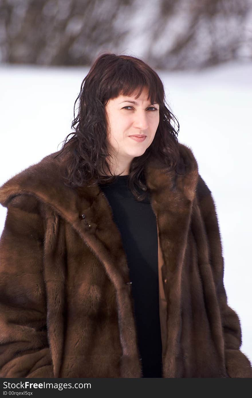 Woman In Fur