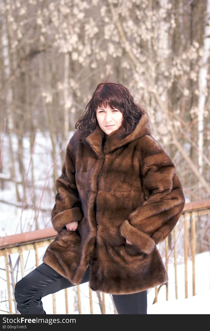 Woman In Fur