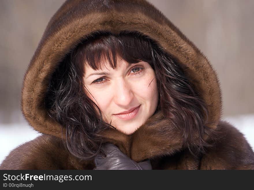 Woman In Fur