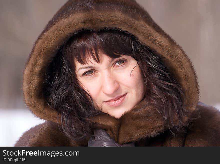 Woman In Fur