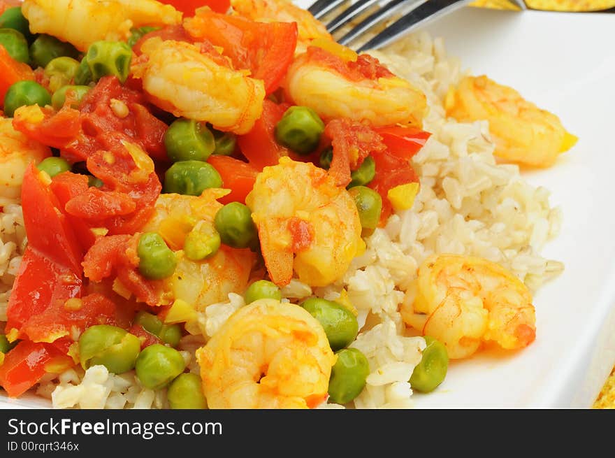 Saffron Shrimp