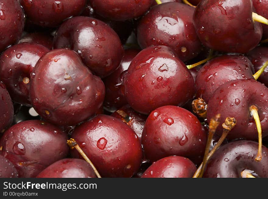 Bunch of Fresh Cherries