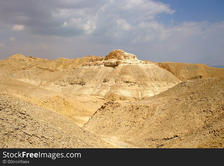 Arava Desert - Dead Landscape, Stone And Sand