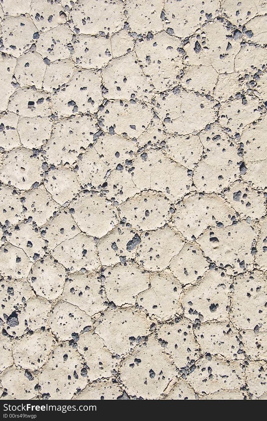 Close Up Of Cracked Ground