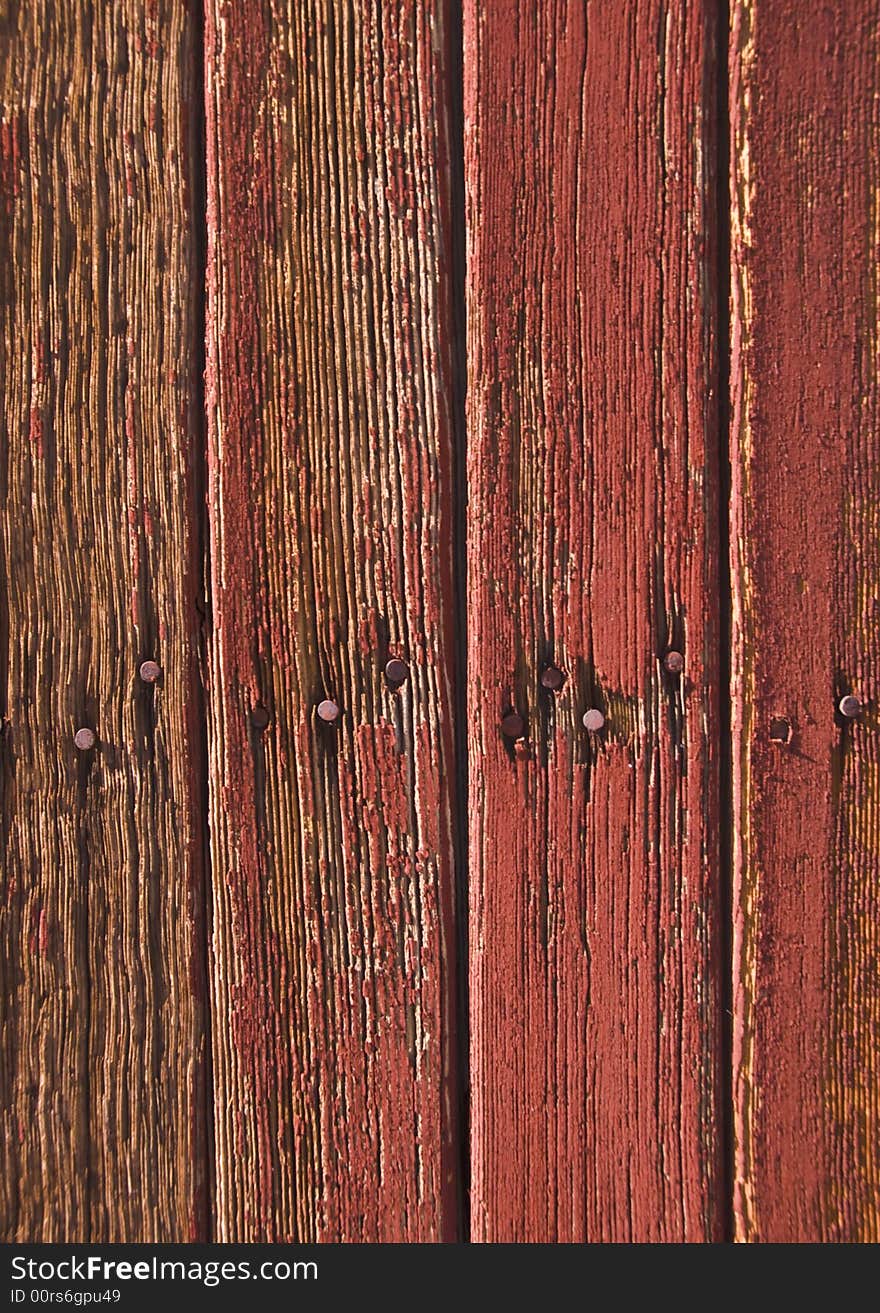 Texture of old wooden planks as background design element