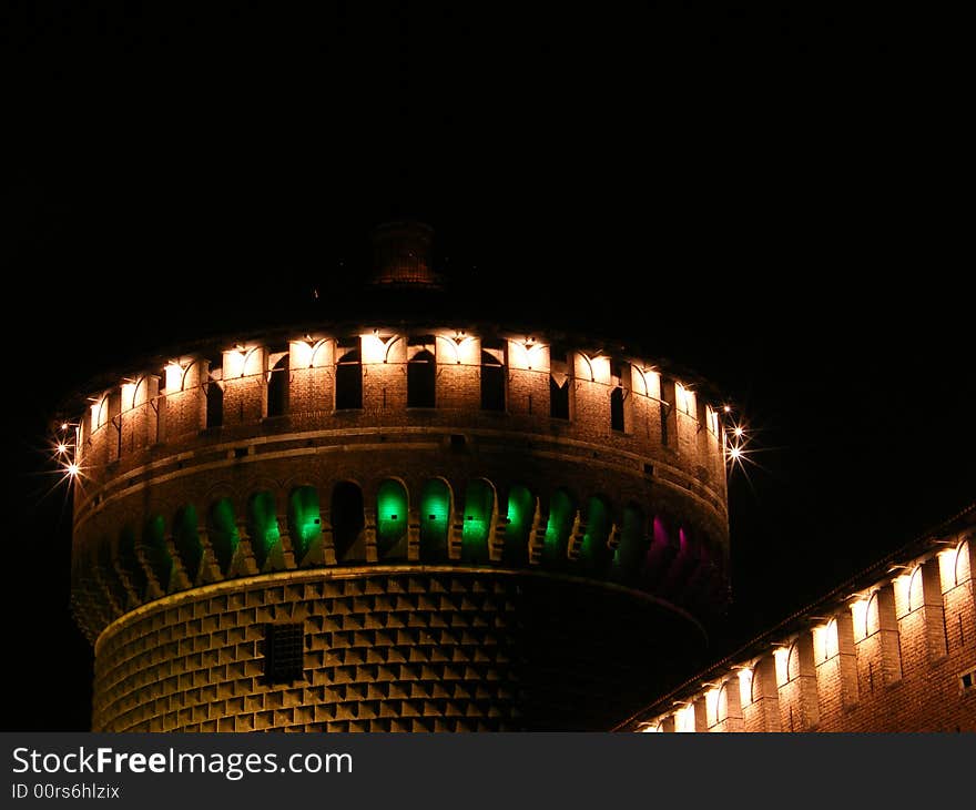 Castello Sforzesco Tower 2