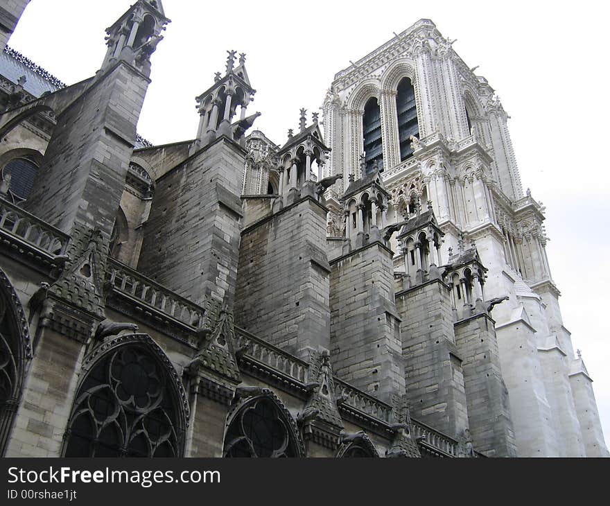 Beautiful church of the capital of france. Beautiful church of the capital of france