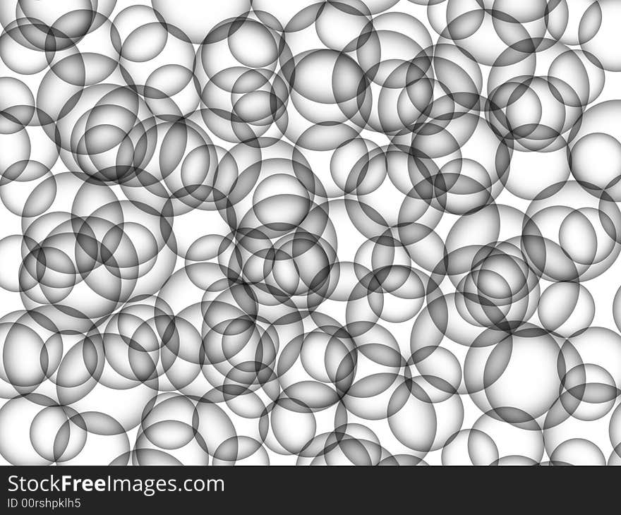 Black circles on a white background. Black circles on a white background