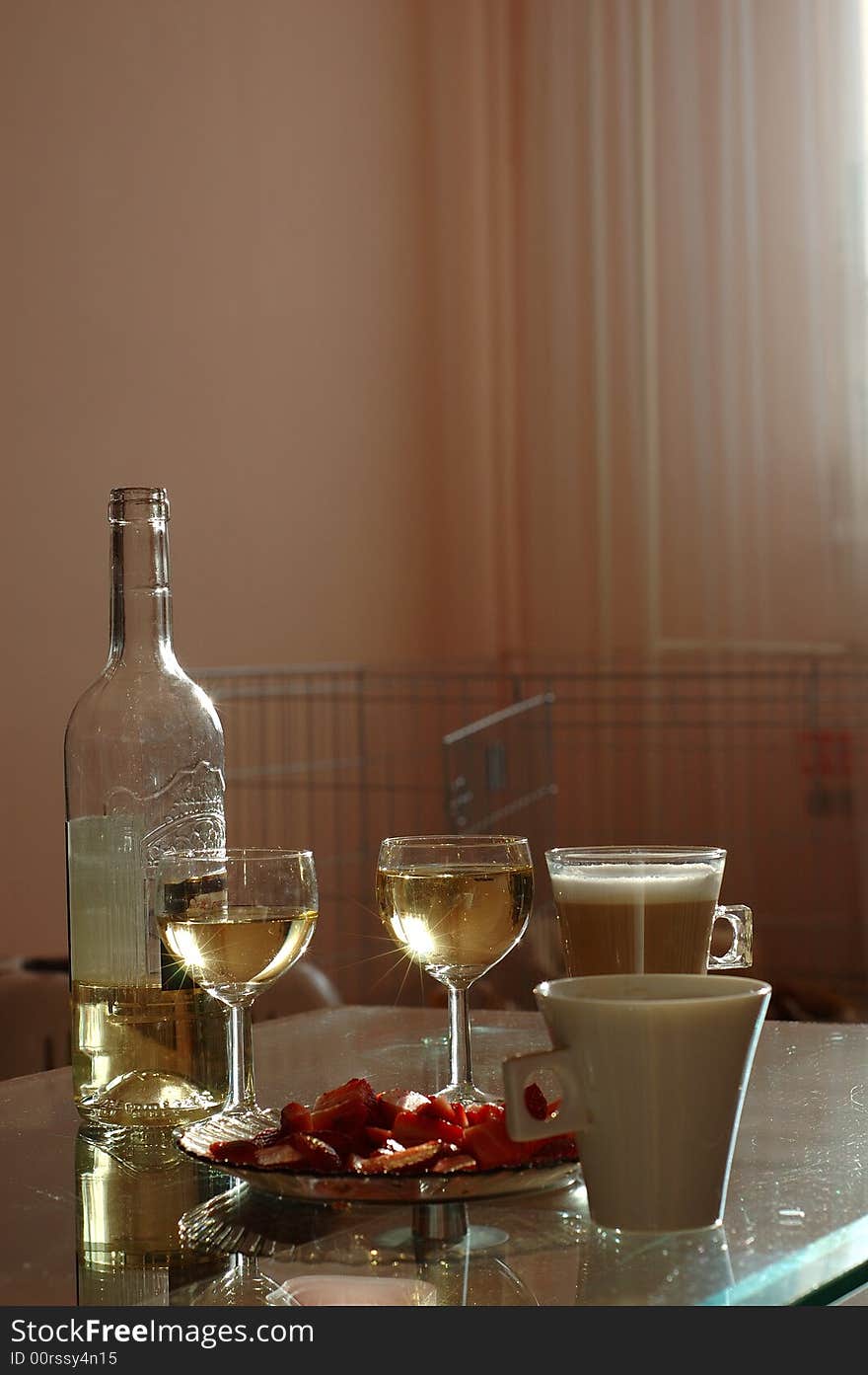 Cup, drink, vine, coffee and strawberry. Cup, drink, vine, coffee and strawberry.